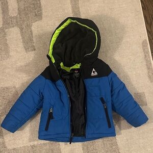 Gerry Weber Blue and Black Hooded Jacket